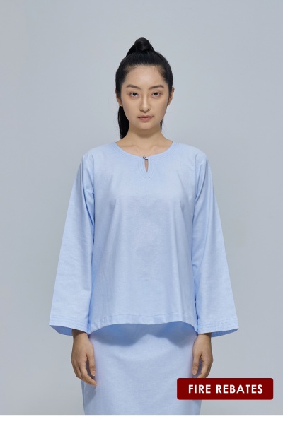 Baju Kurung Kedah Druma, Baby Blue